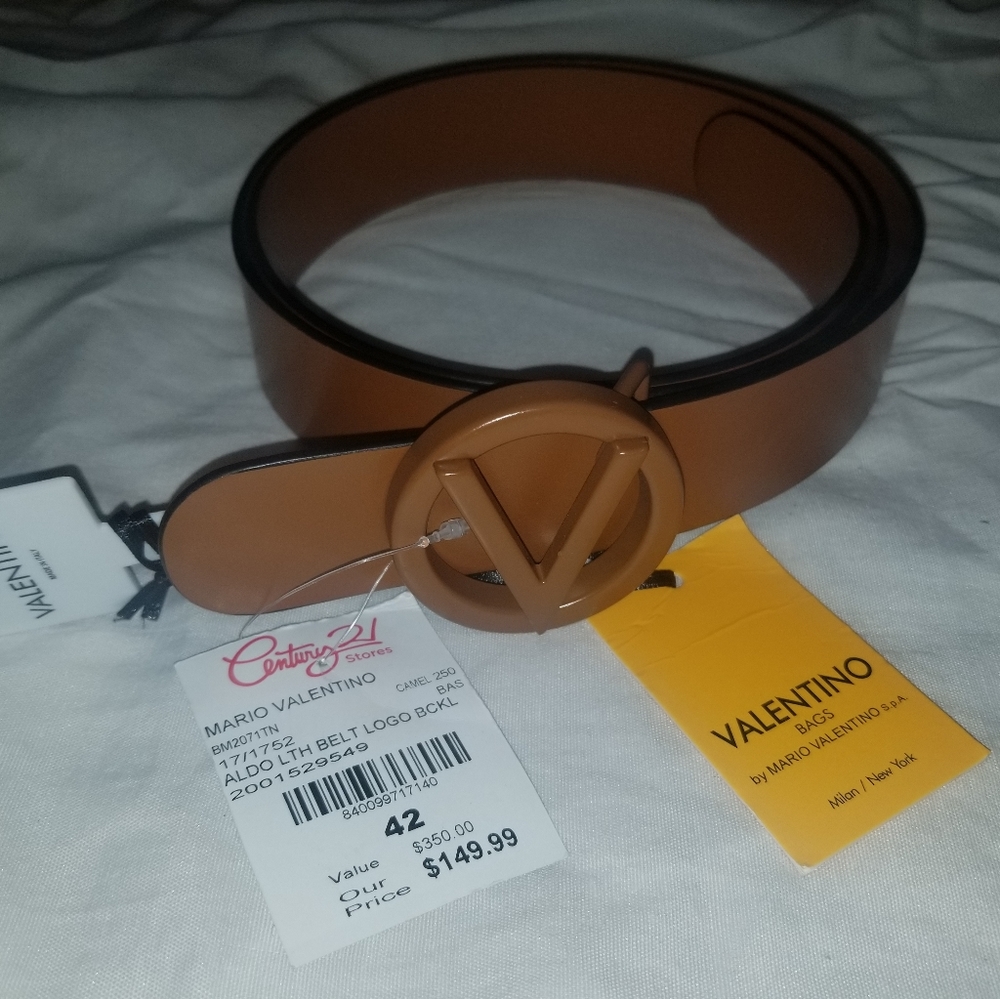 Mens Mario Valentino belt size 42